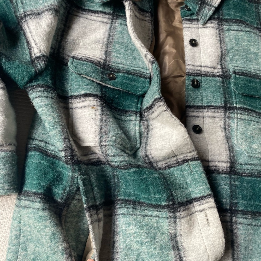 Closed, wool jacket with lining, oversized fit - Picture 4 of 7
